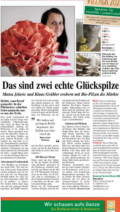 Einzelschulung: Vermarktung und Verkauf von Pilzen
